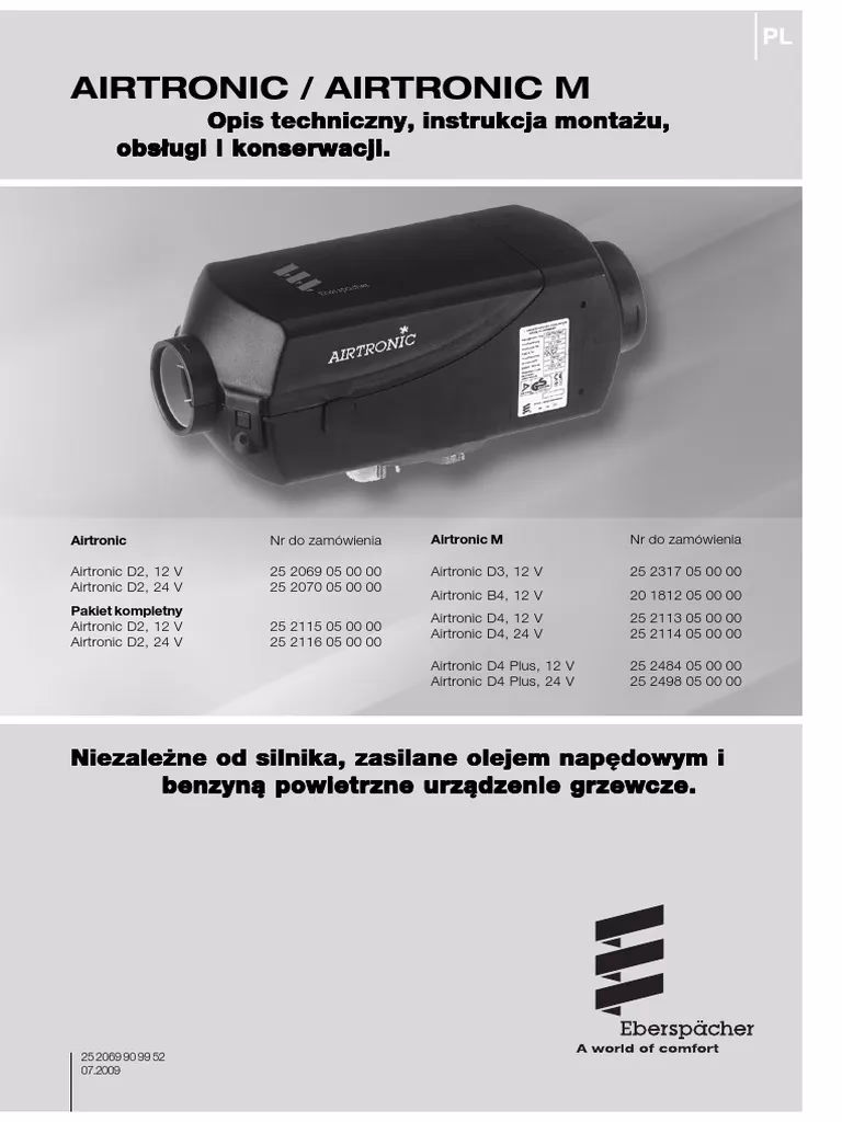 Jak działa ogrzewanie postojowe Eberspacher?