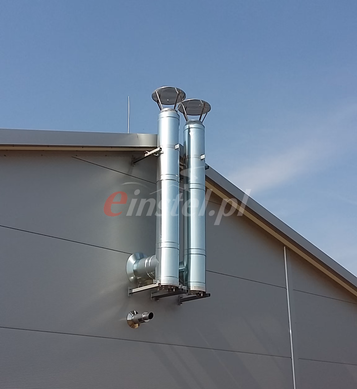 Jak nazywa się komin metalowy?