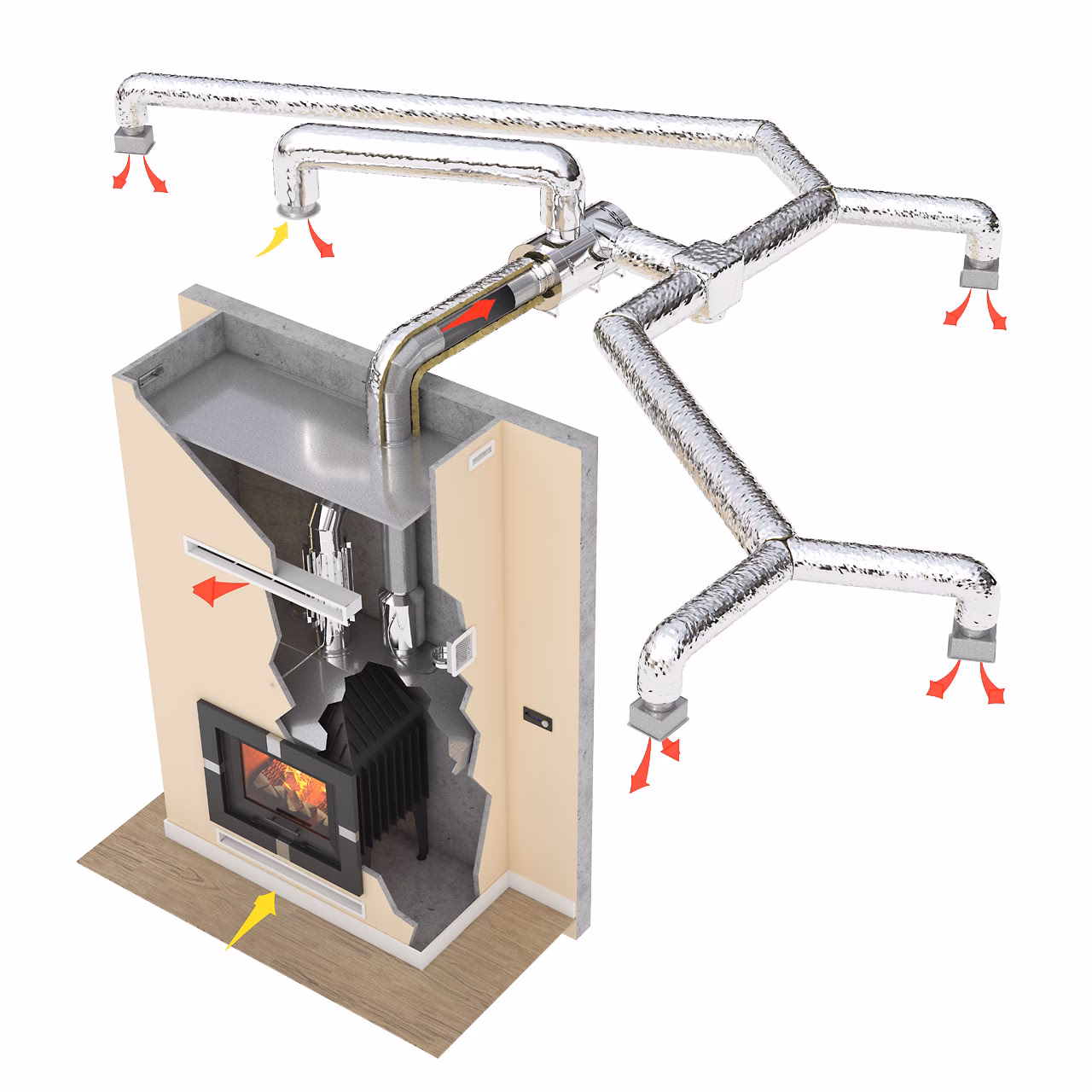 Jak działa kominek grawitacyjny?