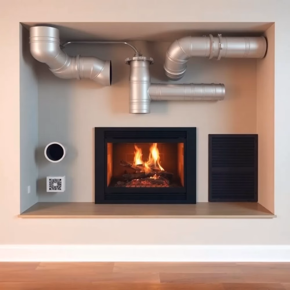 Dlaczego nad kominkiem znajdują się otwory wentylacyjne?