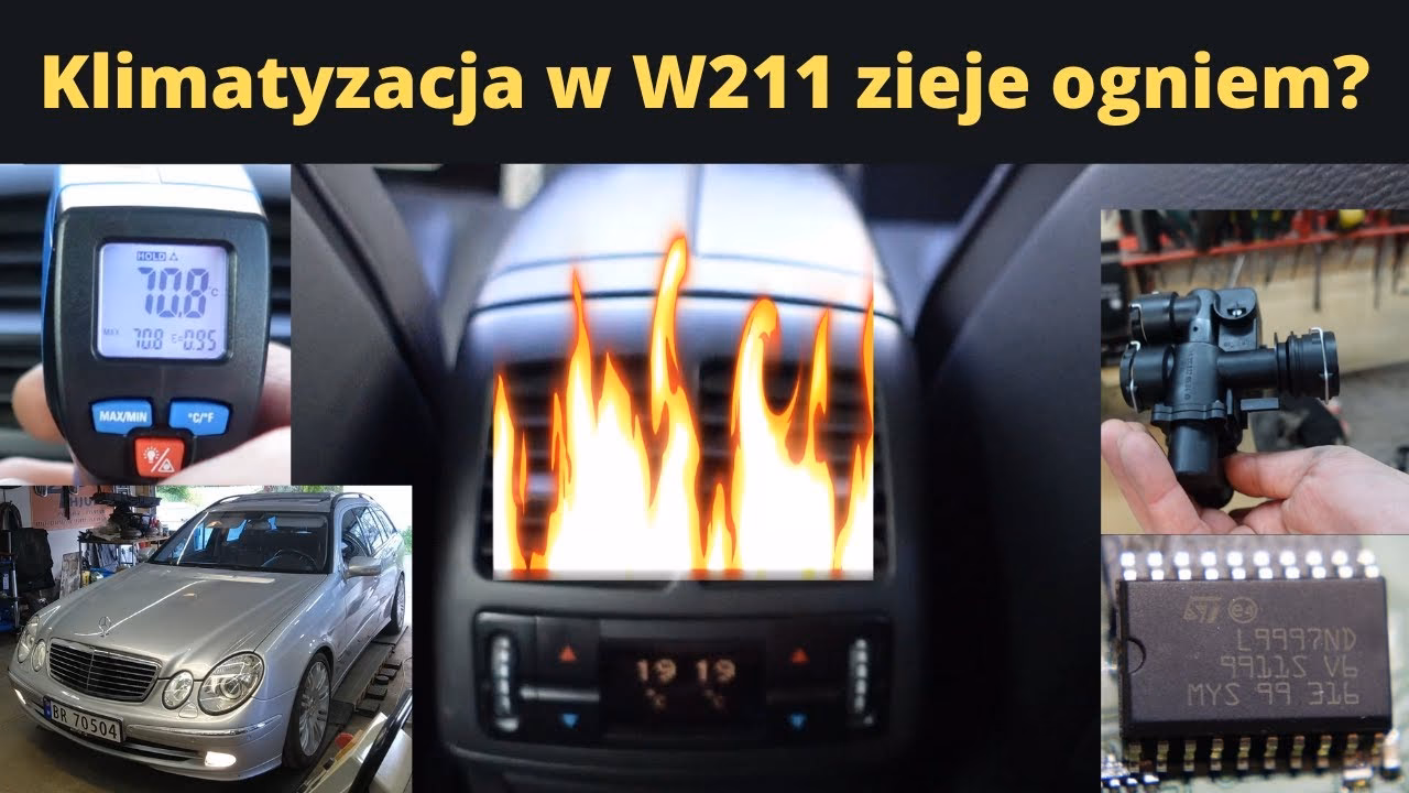 Dlaczego klimatyzacja w moim Mercedesie wydmuchuje gorące powietrze?