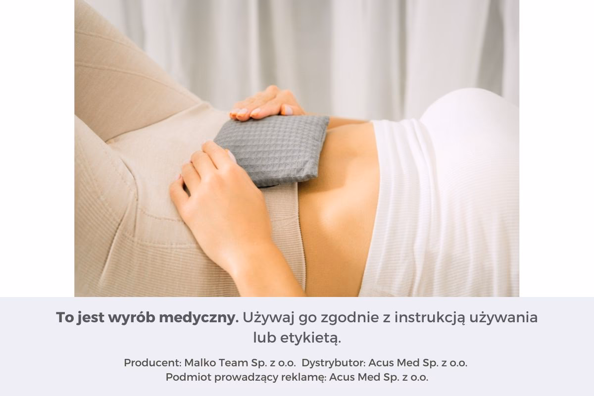 Jak długo trzymać termofor na brzuchu?