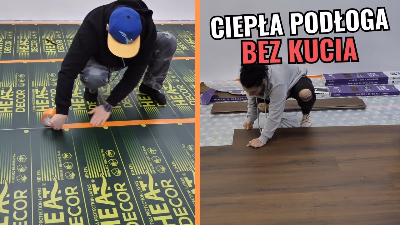 Czy elektryczne ogrzewanie podłogowe można zamontować pod podłogą winylową?