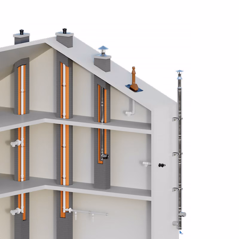 Czy przy ogrzewaniu gazowym czyści się komin?