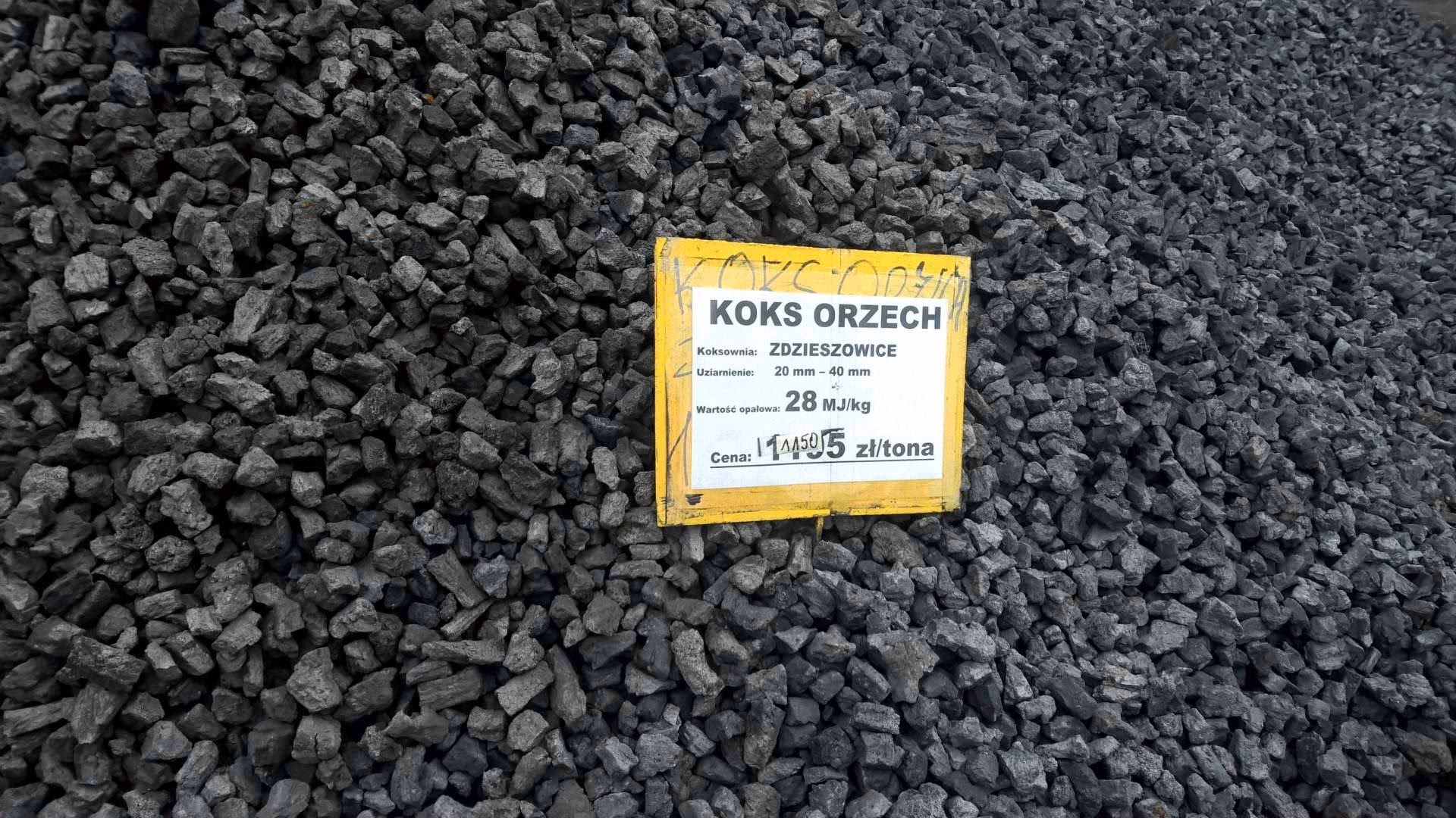 W jakiej temperaturze spala się koks?