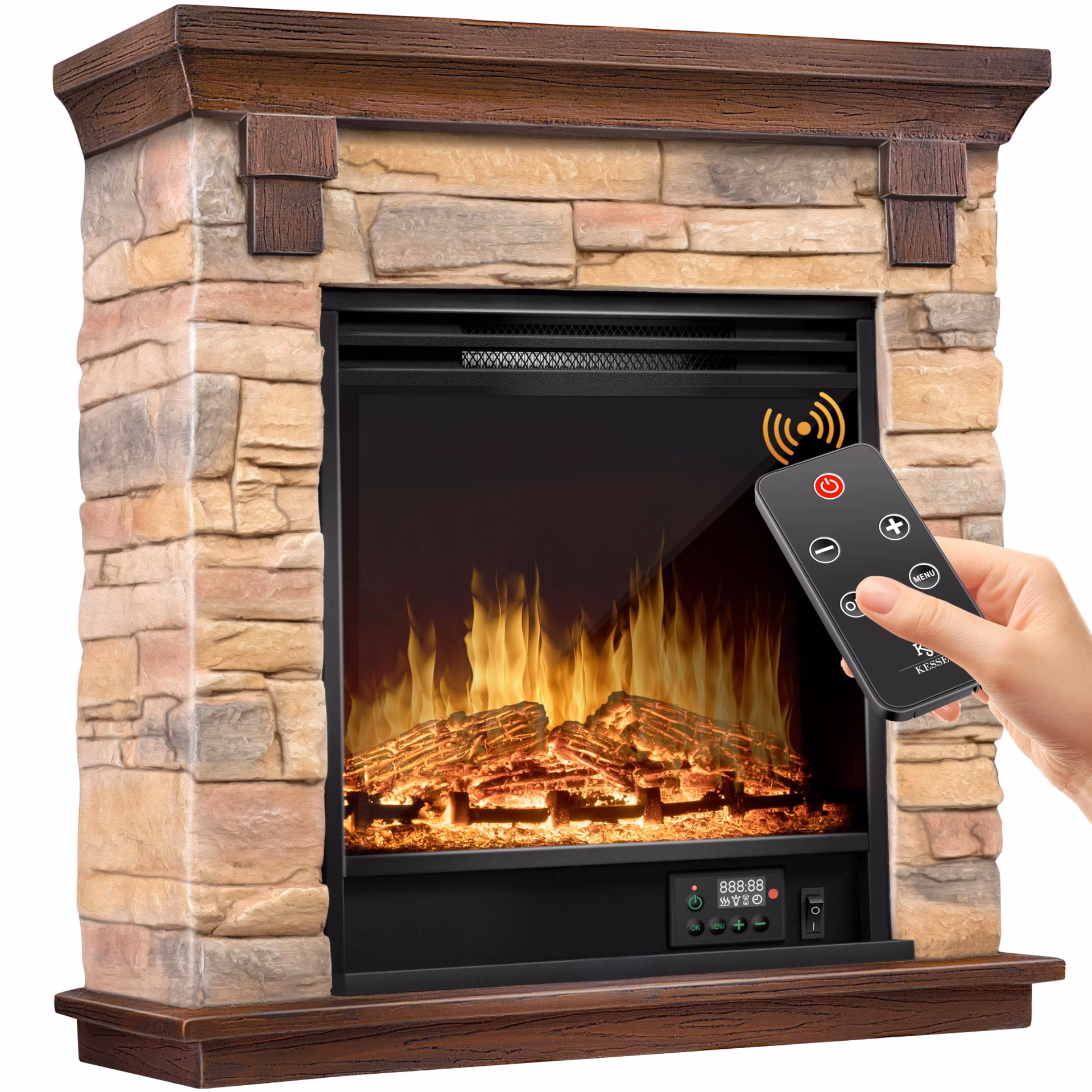 Kominek elektryczny czy daje ciepło?