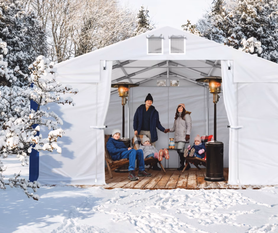 Jak utrzymać ciepło w namiocie imprezowym?