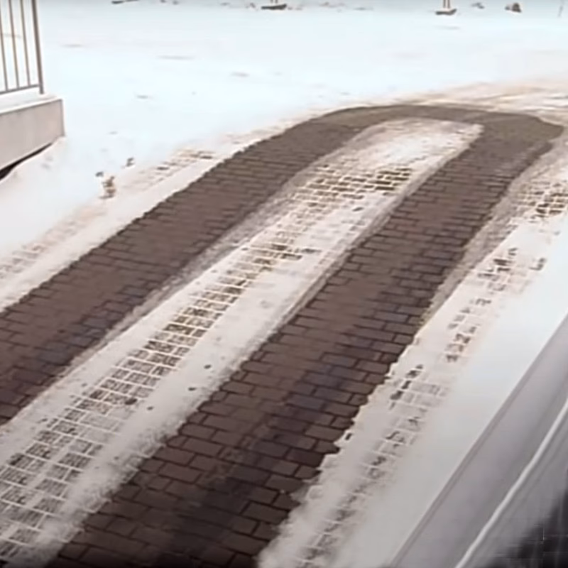 Ile prądu zużywa ogrzewany podjazd?