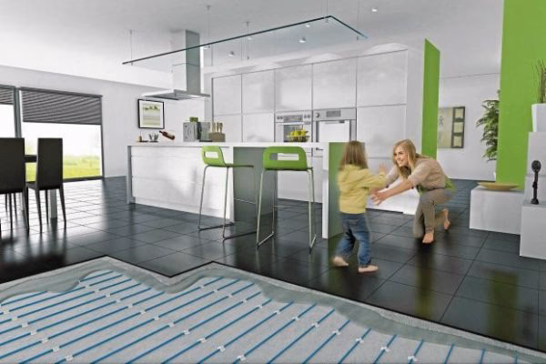 Czy w kuchni robi się ogrzewanie podłogowe?