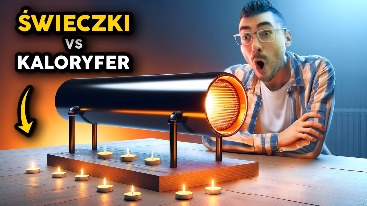 Czy mogę ogrzać pomieszczenie za pomocą świecy?