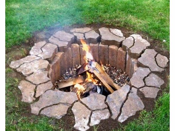 Co jest ogrzewane przy ognisku?