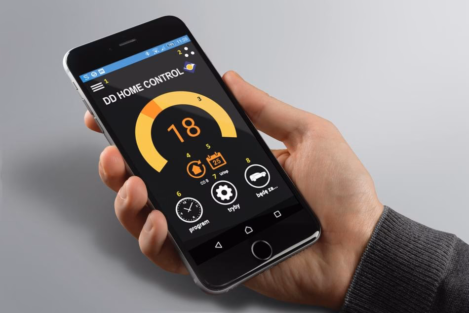 Czy mogę sterować ogrzewaniem za pomocą telefonu?