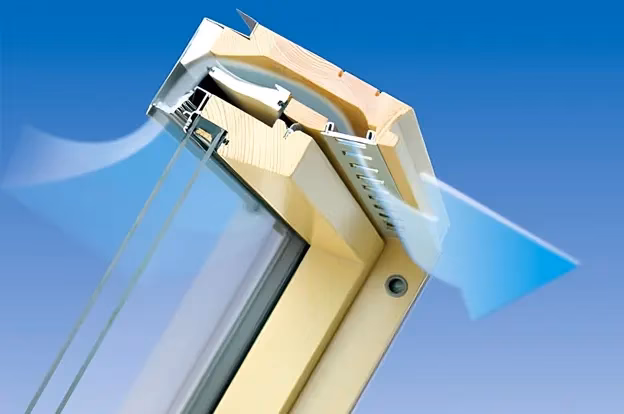 Czy okna dachowe mają wentylację?