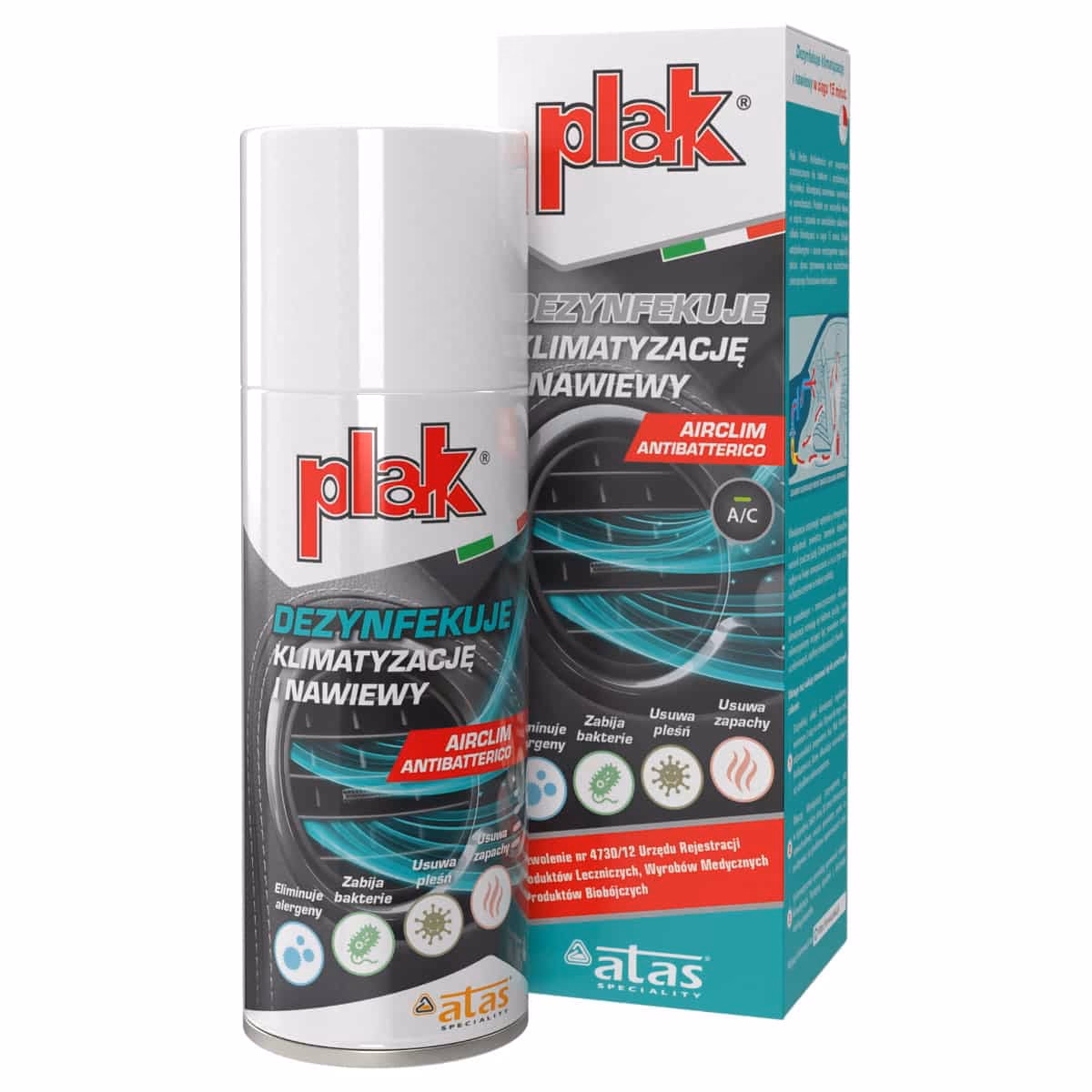 Czy Plak dezynfekuje klimatyzację?