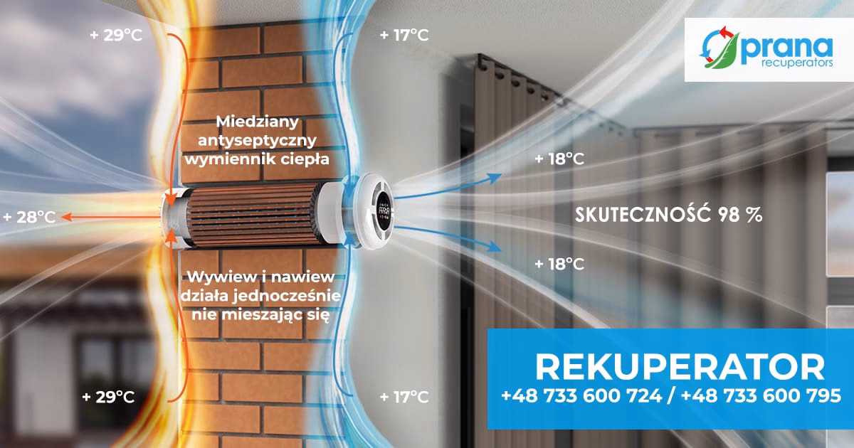 Ile kosztuje rekuperator prana?