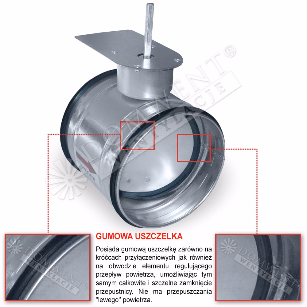 Po co przepustnica w wentylacji?