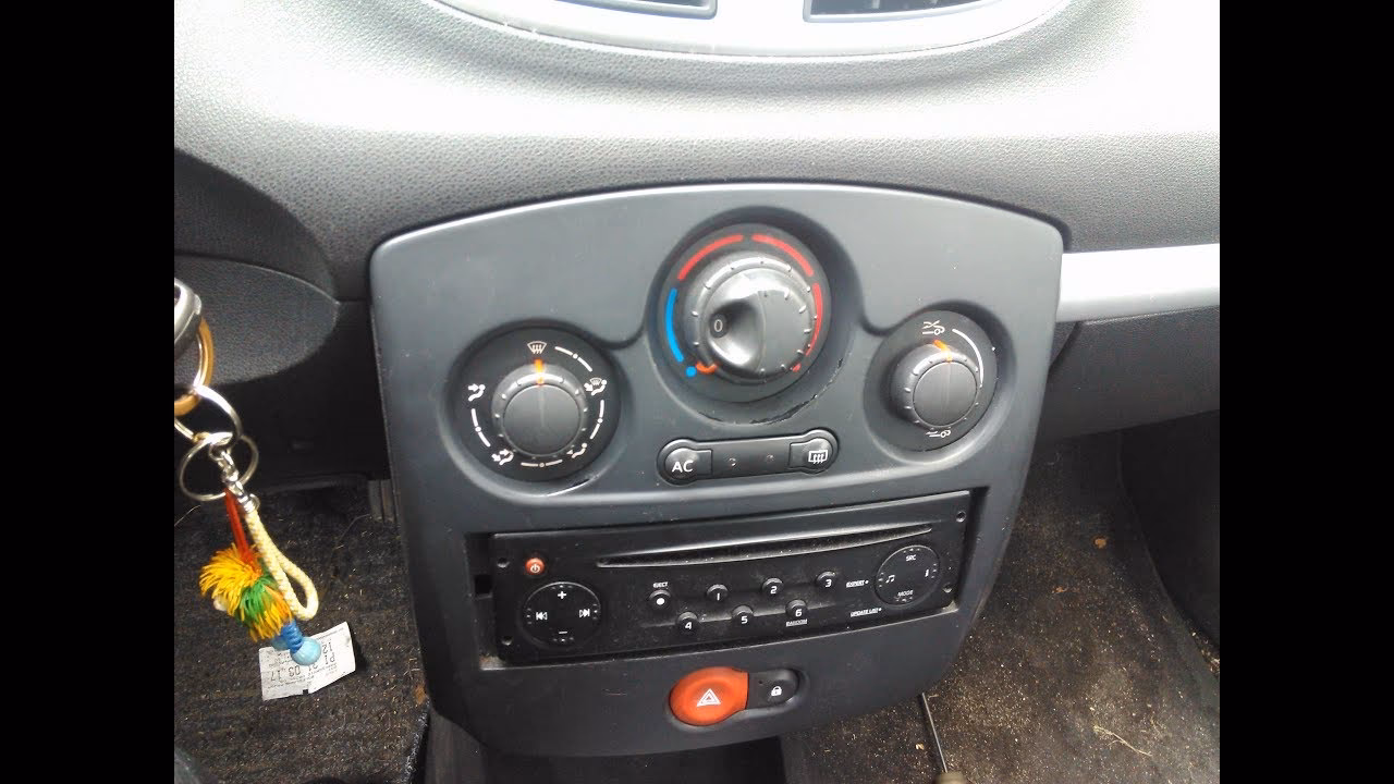 Jak włączyć klimatyzację w Renault Clio 3?