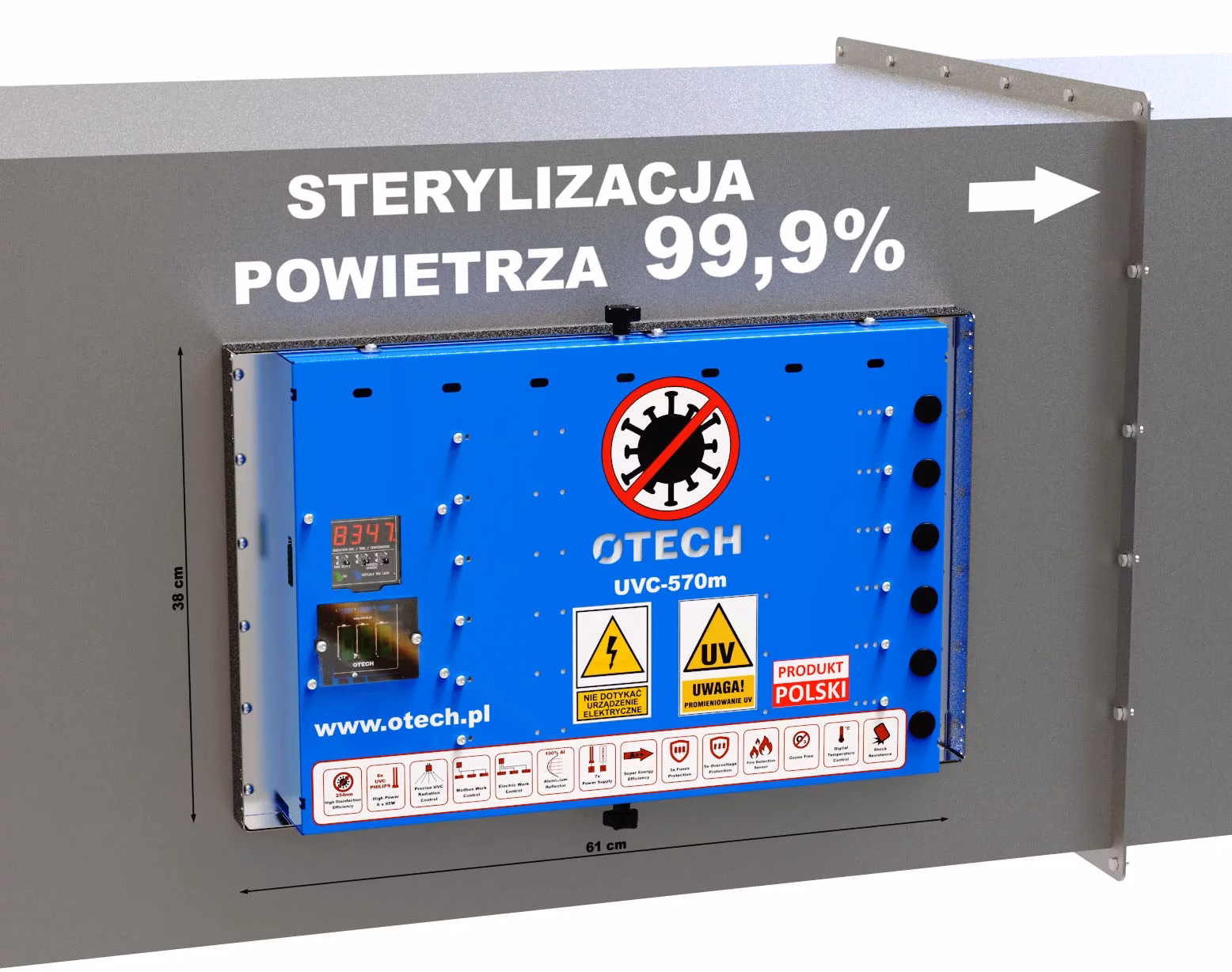 Czy w szpitalach stosuje się światło UV?