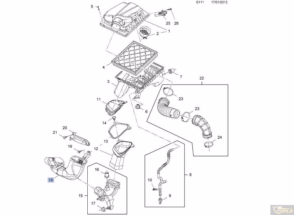 Jak wymienić żarówkę tylną w Opel Astra J?