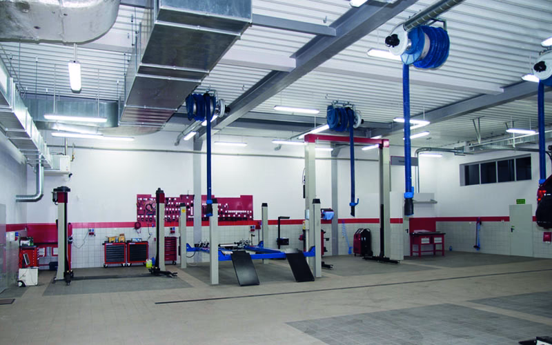 Jaka wentylacja w warsztacie samochodowym?