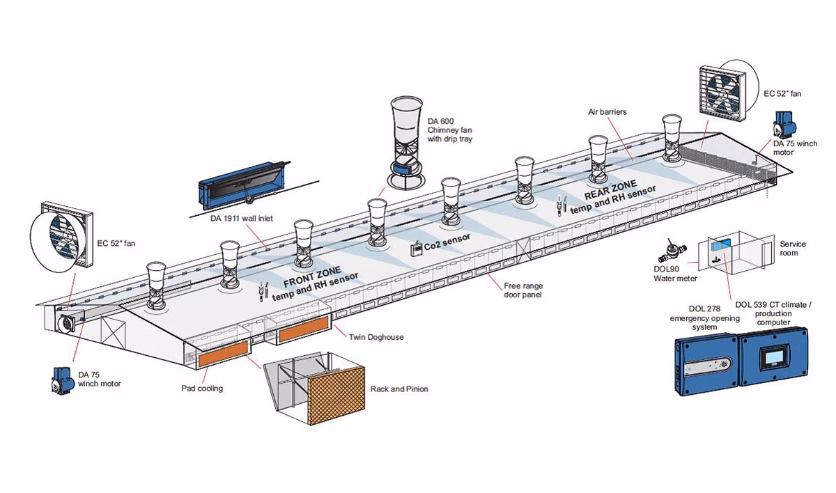 Jaka wentylacja do kurnika?
