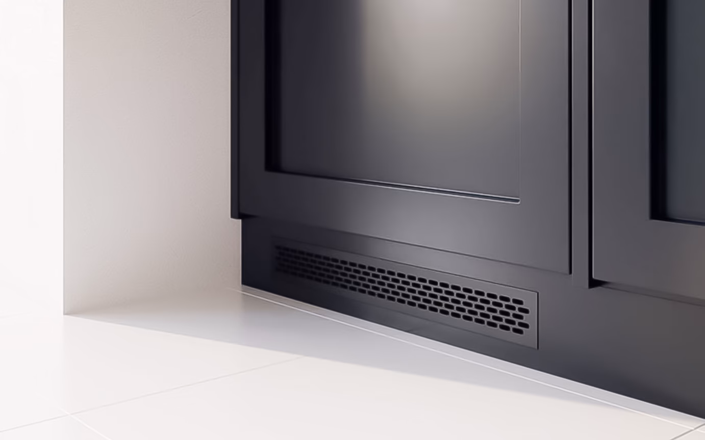 Czy potrzebuję otworu wentylacyjnego w cokole lodówki?