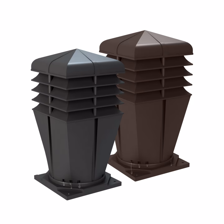 Kiedy stosuje się nasady kominowe?