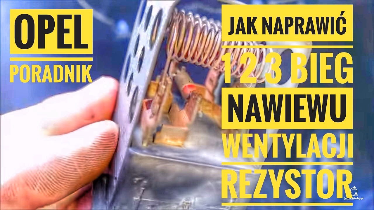 Jaki bezpiecznik termiczny do rezystora dmuchawy?