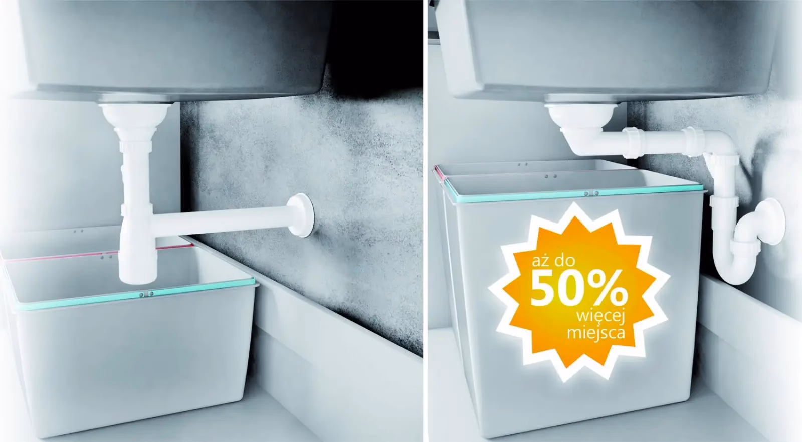 Jaka wysokość odpływu pod zlewozmywak?