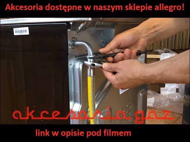 Czy wąż od gazu może dotykać piekarnika?