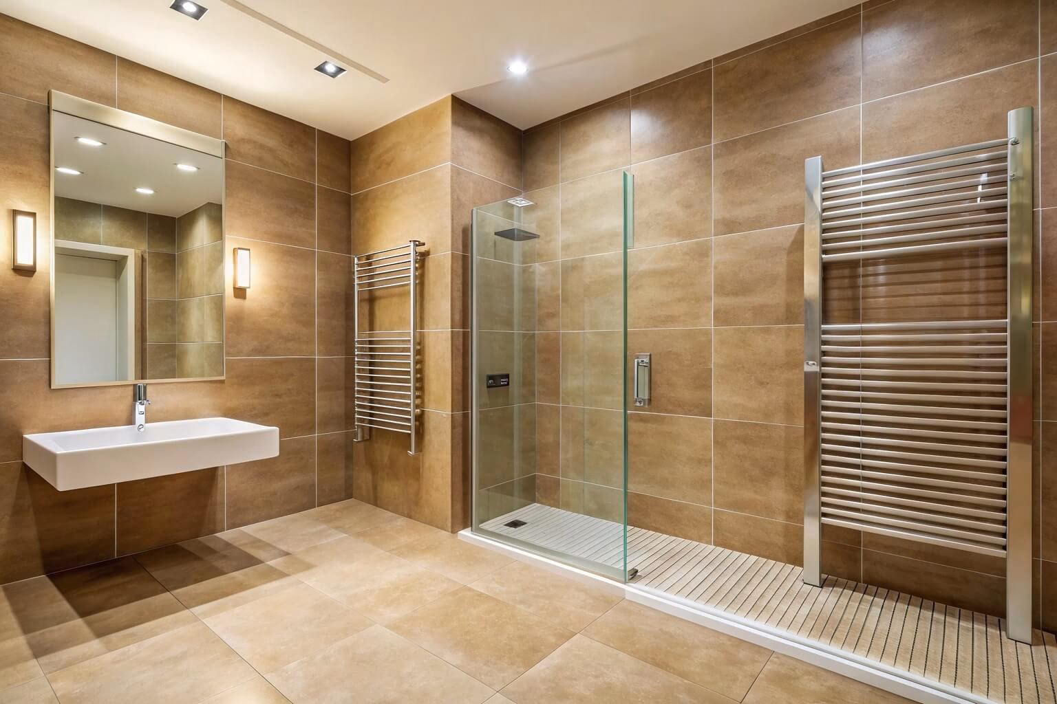 Czy kabina walk-in chlapie?