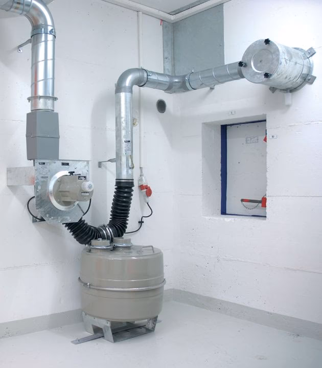 Jaka wentylacja w schronie?