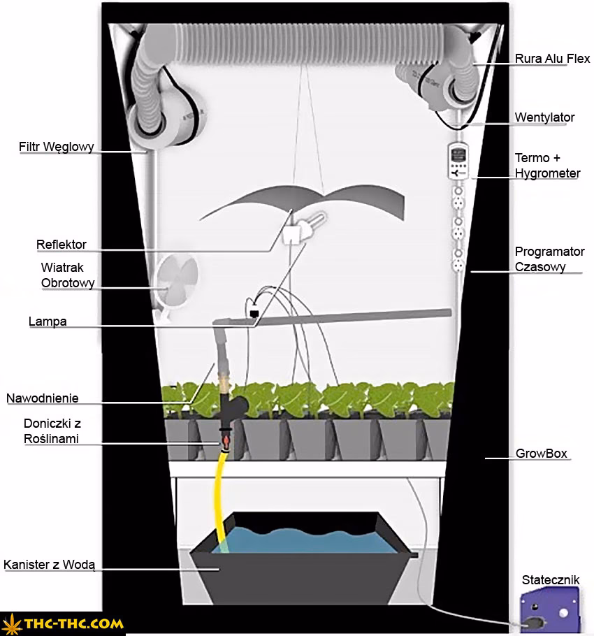 Czy wentylacja w growboxie musi chodzić cały czas?