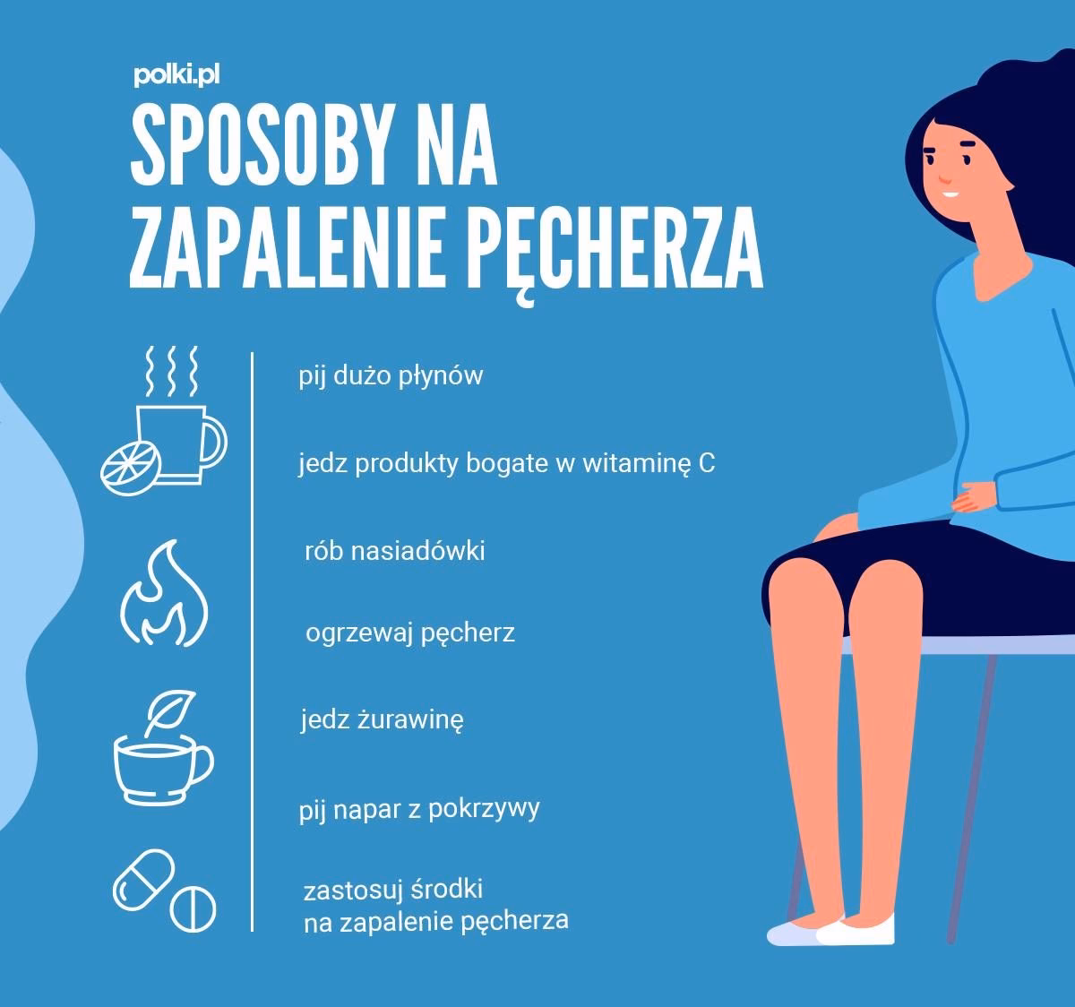 Czy ciepło pomaga na zapalenie pęcherza?